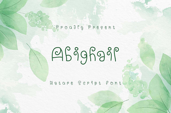 Abighail: A Script Font for Modern Web Design