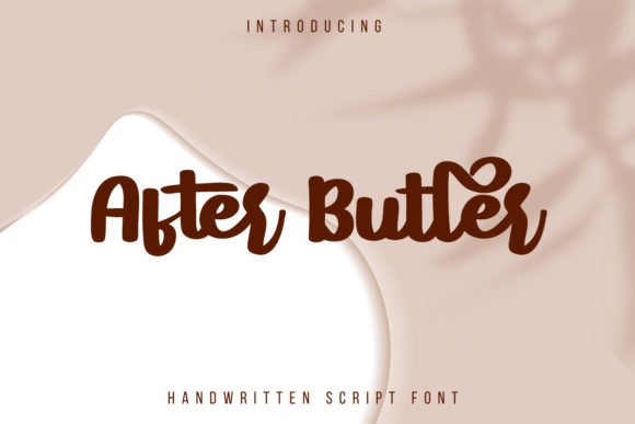 After Butler Font: Elevating Web Design with Handwritten Style