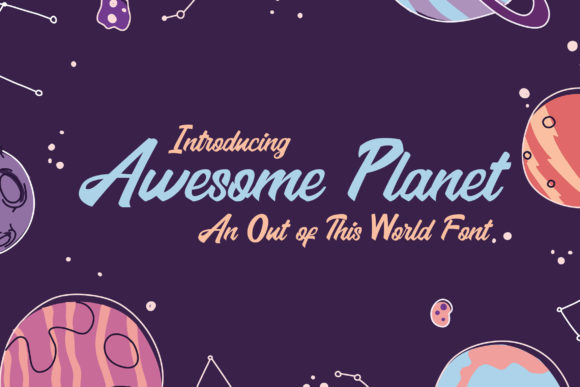 Awesome Planet Font for Small Business Branding