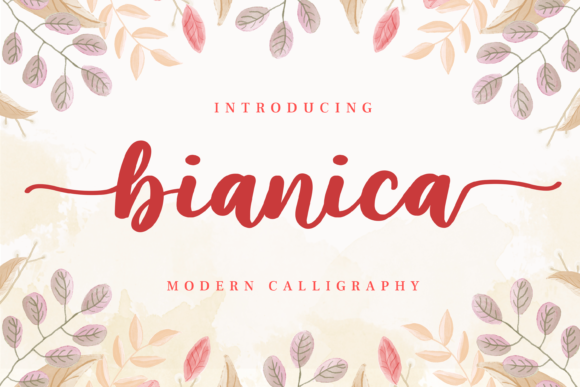 Bianica: A Timeless Script Font for Editorial Design