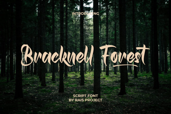 Bracknell Forest: A Luxury Script Font for Branding