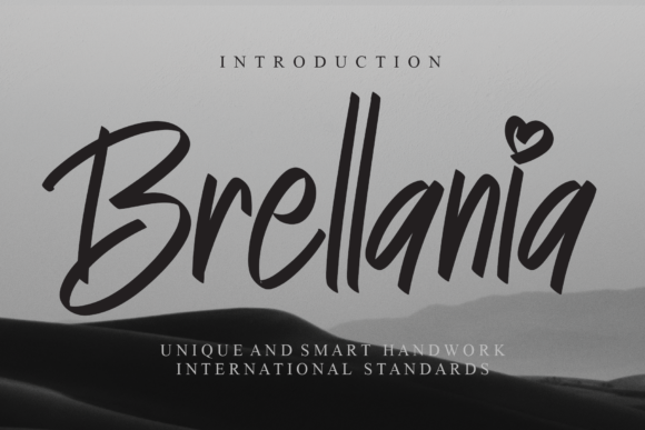 Brellania: The Perfect Handwritten Font for Crafters