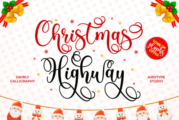 Christmas Highway: A Handwritten Font for Modern Web Design