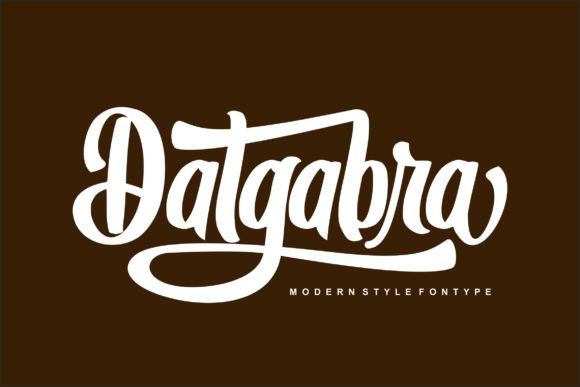Datgabra Font: Elevate Your Brand Identity