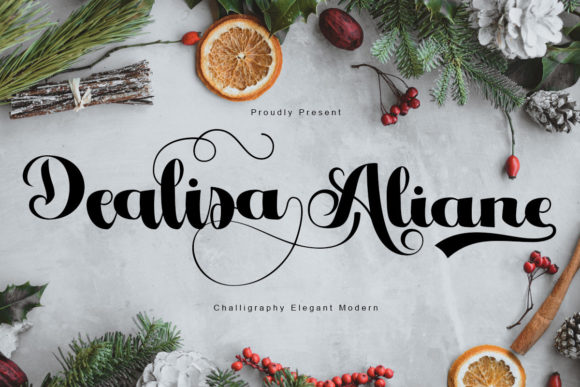 Dealisa Aliane Font: Elevate Your Brand Identity