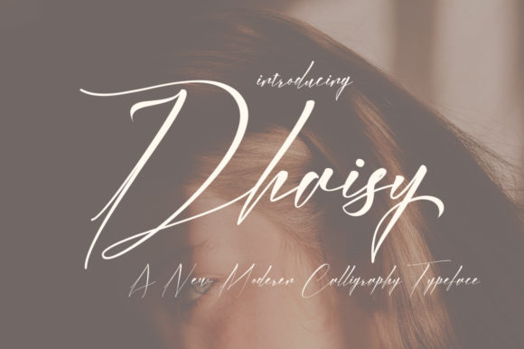 Dhaisy: A Timeless Script Font for Editorial Design