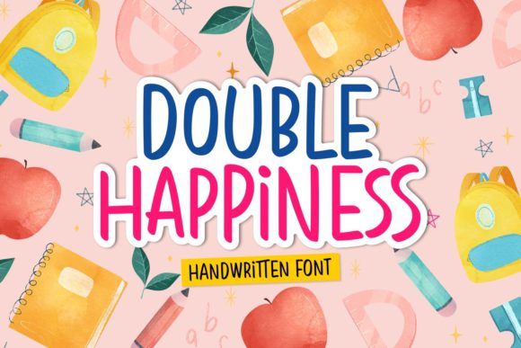 Double Happiness Font for Handmade Creators