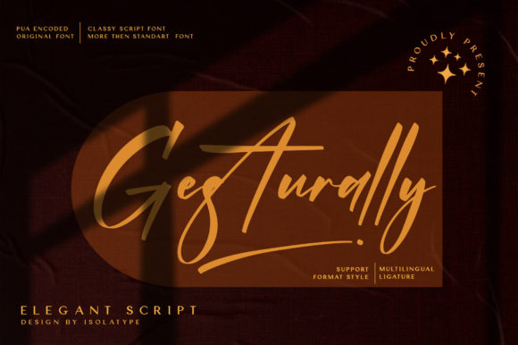 Gesturally: A Timeless Handwritten Font for Branding