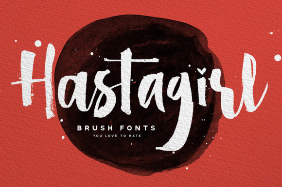 Hastagirl Font for Modern Web Design