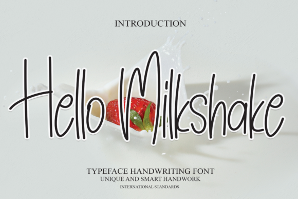 Hello Milkshake: The Handwritten Font for Scroll-Stopping Social Content