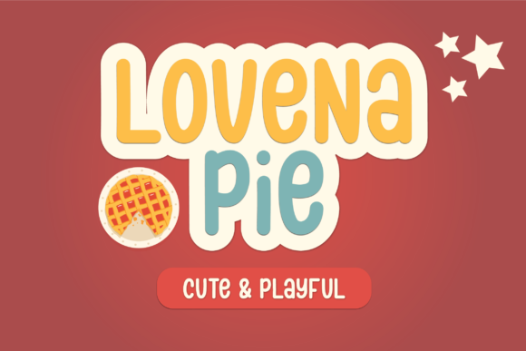 Lovena Pie Font for Modern Web Design
