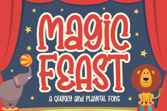 Magic Feast Font: A Playful Typeface for Branding