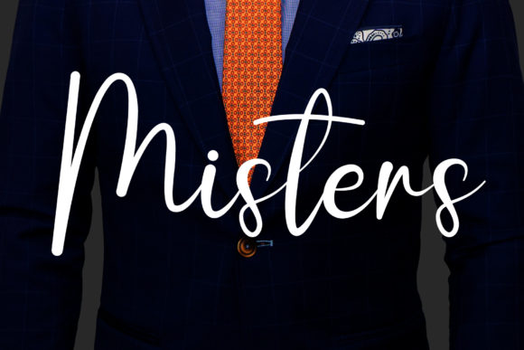 Misters: A Timeless Handwritten Font for Branding