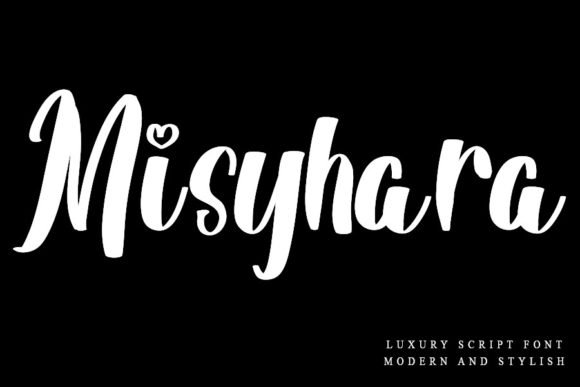 Misyhara: The Handwritten Font for Crafters