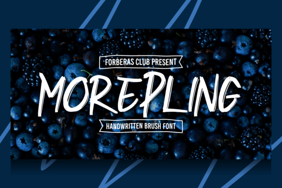 Morepling Font Review for Campaign Design