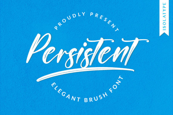 Persitent Typeface Review: Luxury Script for Branding