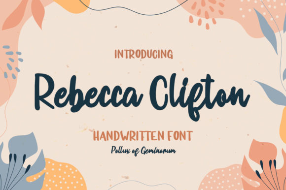 Rebecca Clifton Font for Web Design