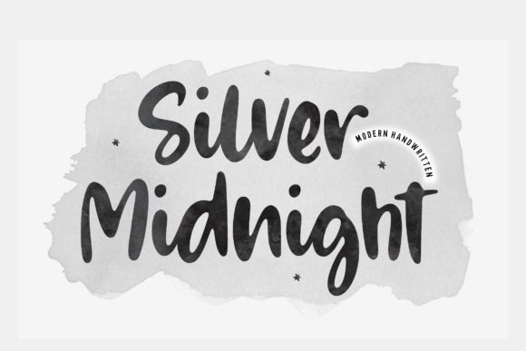 Silver Midnight: A Timeless Script Font for Web Design