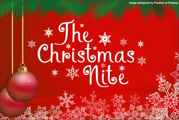 The Christmas Nite: A Handwritten Font for Marketers