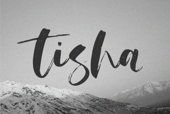 Tisha: A Chic Script Font for Editorial Design