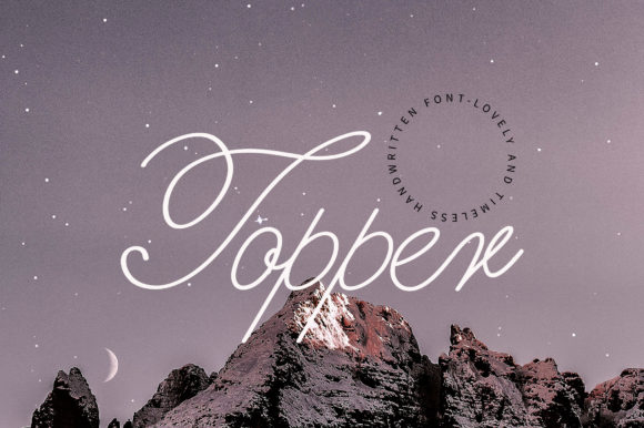 Topper: A Timeless Handwritten Font for Editorial Design