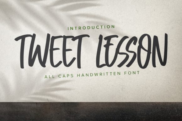 Tweet Lesson Font: A Web Designer’s Review